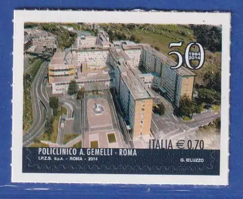 Italien 2014 Universitätsklinikum Agostino Gemelli, Rom Mi.-Nr. 3707 **