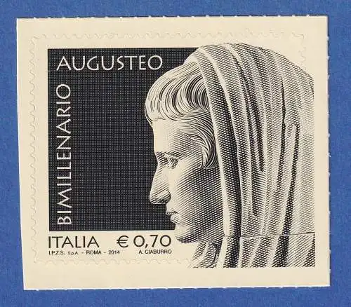 Italien 2014 Kaiser Augustus römischer Kaiser Mi.-Nr. 3721 **