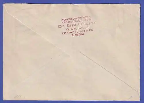 Dt. Reich 1942 Mi.-Nr. 813 y als EF auf Brief O WIEN