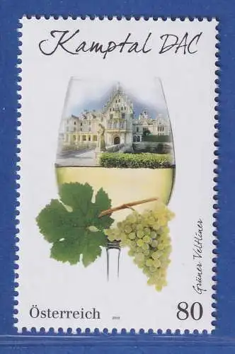 Österreich 2019 Sondermarke Weinregionen Grüner Veltliner Mi.-Nr. 3482 **