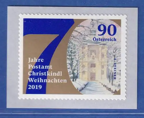 Österreich 2019 Sondermarke 70 Jahre Postamt Christkindl Mi.-Nr. 3495 **