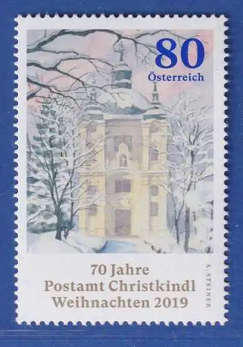 Österreich 2019 Sondermarke Wallfahrtskirche Christkindl Mi.-Nr. 3497 **