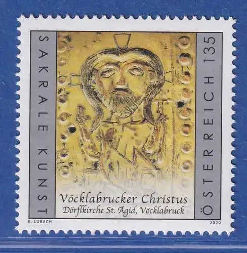 Österreich 2020 Sondermarke Vöcklabrucker Christus Mi.-Nr. 3507 **