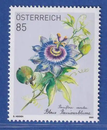 Österreich 2020 Treuebonusmarke Blaue Passionsblume Mi.-Nr. 3510 **