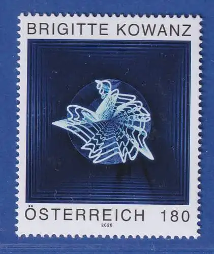 Österreich 2020 Sondermarke Lichtinstallation v. Brigitte Kowanz Mi.-Nr. 3511 **