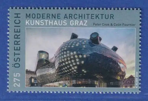 Österreich 2020 Sondermarke Kunsthaus Graz Mi.-Nr. 3548 **