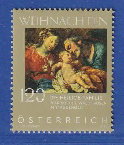 Österreich 2023 Sondermarke Weihnachten Die Hl. Familie Mi.-Nr. 3758 **