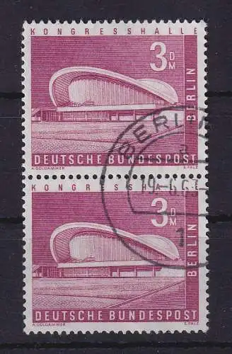 Berlin 1958 Kongresshalle Mi.-Nr. 154 senkr. Paar  gestempelt