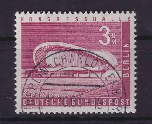 Berlin 1958 Kongresshalle Mi.-Nr. 154 gestempelt mit Gummierung