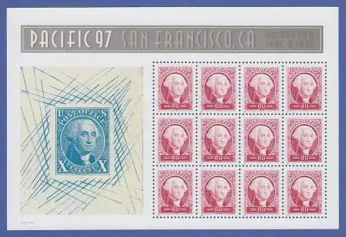 USA 1997 PACIFIC '97 Mi.-Nr. 2831 per 12 im Schmuckbogen ** 