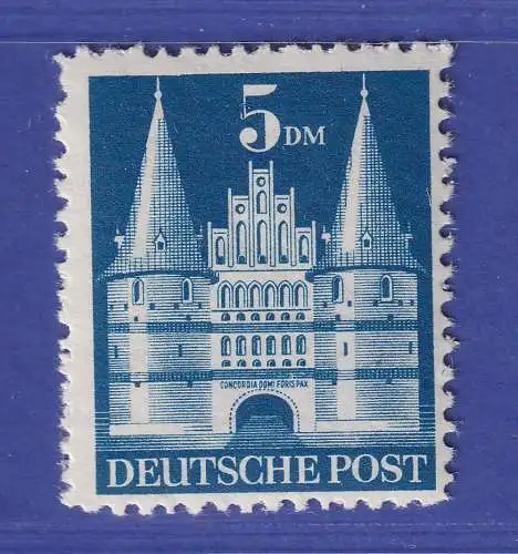Bizone Bautenserie 5 DM Holstentor Mi.-Nr. 100 II postfrisch **
