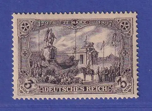 Dt. Reich 3 Mark Friedensdruck  Mi-Nr. 96 A I b ** gpr. HOCHSTÄDTER BPP