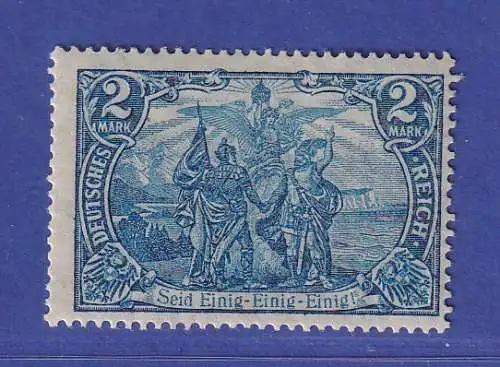 Dt. Reich 2 Mark Kriegsdruck  Mi-Nr. 95 A II ungebraucht * gpr. JÄSCHKE BPP