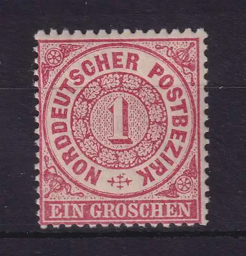 Altdeutschland Norddeutscher Bund 1869 Mi.-Nr. 16 ungebraucht *