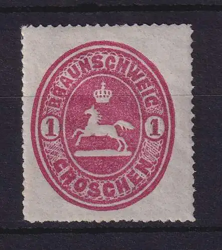 Altdeutschland Braunschweig 1865 Wappen 1 Groschen Mi-Nr. 18 postfrisch **