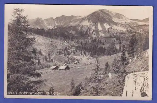 AK Bauleiteck (Schladminger Tauern, Steiermark) und Grafnalm 1925