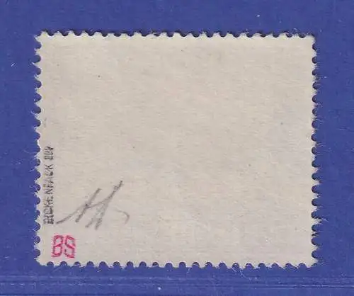 Dt. Reich Feldpostmarke Insel Kreta Mi.-Nr. 7 A mit Neugummierung (*)  gpr. BPP