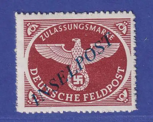 Dt. Reich Feldpostmarke Agramer-Aufdruck Mi.-Nr. 10 B b I ** gpr. RUNGAS BPP