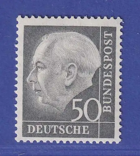 Bundesrepublik 1954 Theodor Heuss 50 Pf Mi.-Nr. 189 ** gpr. SCHLEGEL BPP