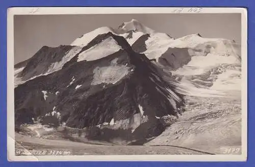 Österreich 1930 Mi.-Nr. 504 als EF auf AK Wildspitze O VENT gel. nach London