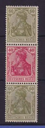 Dt. Reich Germania Zusammendruck Mi.-Nr. S26 postfrisch **