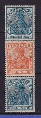 Dt. Reich Germania Zusammendruck Mi.-Nr. S18 postfrisch **