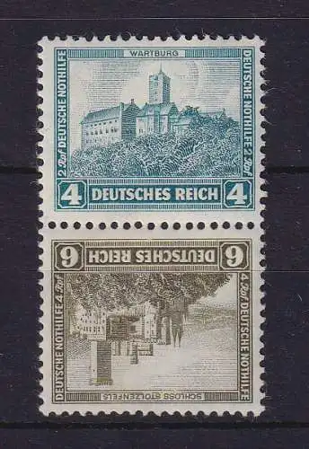 Dt. Reich Nothilfe Bauwerke Zusammendruck Mi.-Nr. SK15 postfrisch **