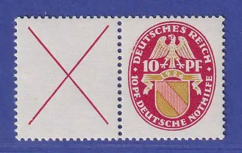 Dt. Reich Nothilfe Wappen Zusammendruck Mi.-Nr. W24.1 postfrisch **