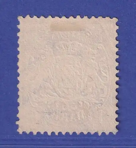 Bayern 1879 Wappen 1 Mark purpur Mi.-Nr. 43 gestempelt
