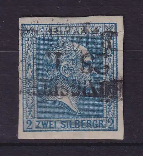 Preußen 2 Silbergroschen 1858  Mi.-Nr. 11a  O KÖNIGSBERG