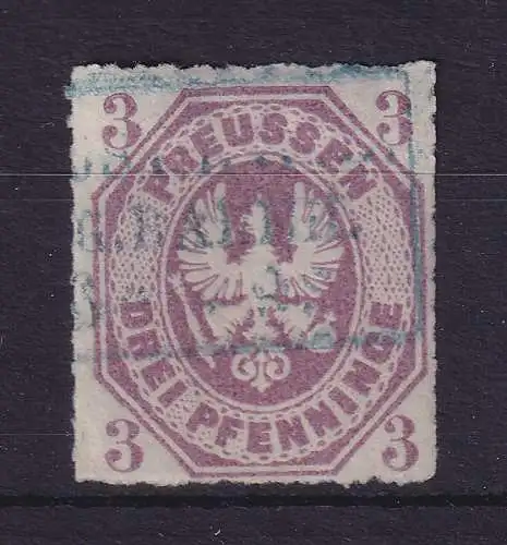 Preußen 3 Pfennige 1865  Mi.-Nr. 19a  gestempelt