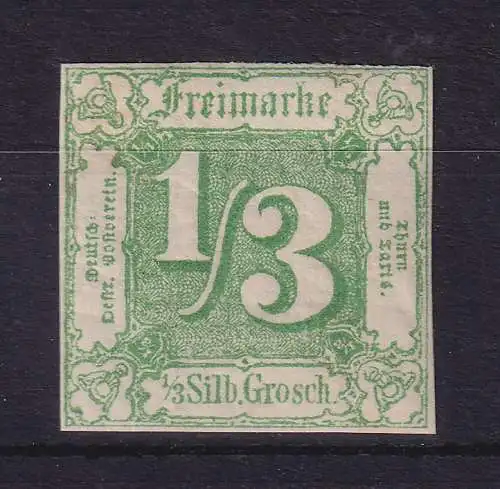 Thurn und Taxis 1/3 Silbergroschen 1863  Mi.-Nr. 27 ungebraucht *