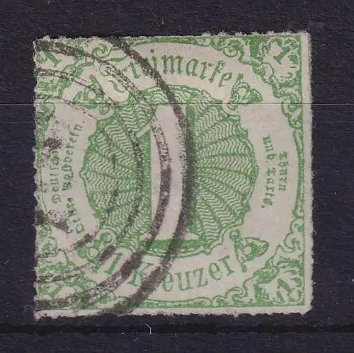 Thurn und Taxis 1 Kreuzer 1865  Mi.-Nr. 41 gestempelt