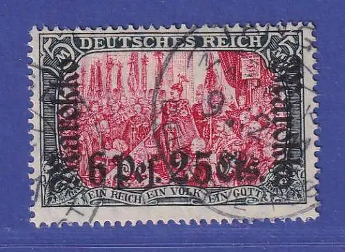 Deutsche Post in Marokko 1911 Mi.-Nr. 58IAa gestempelt gpr. PFENNINGER