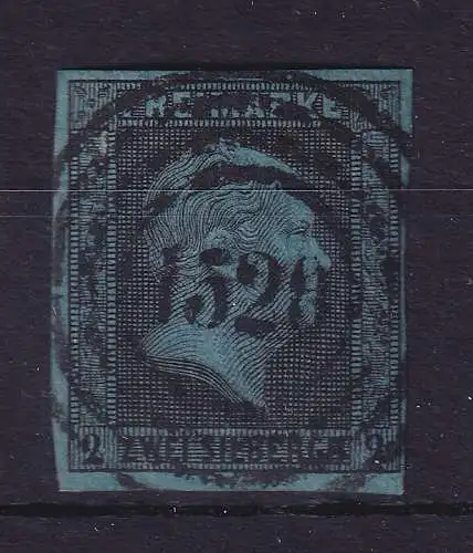 Preußen 2 Silbergroschen 1850  Mi.-Nr. 3 gestempelt