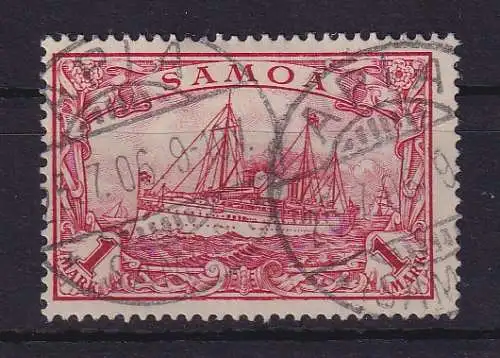 Deutsche Kolonien Samoa 1 Mark 1901 Mi.-Nr. 16 O APIA