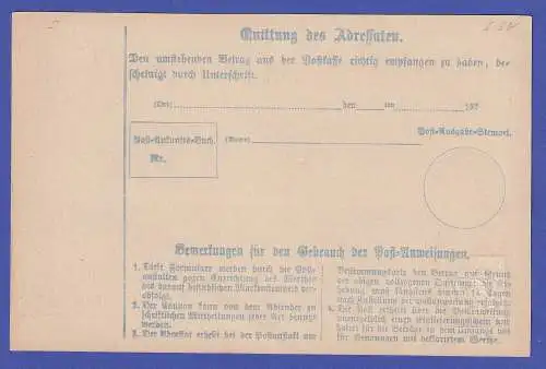 Bayern Ganzsache Postanweisung Mi.-Nr. A5 I postfrisch **