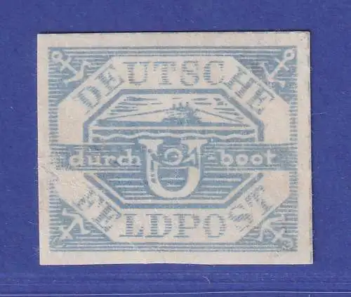 Dt. Reich 1945 Feldpostmarke Hela U-Boot-Post Mi.-Nr.13b (*)  ANSEHEN !