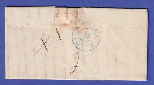 Frankreich Vorphila-Brief mit Zweikreis-O DECIZE gelaufen nach Paris 1841
