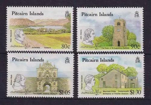 Pitcairn Islands 1990 Briefmarkenausstellung London 90 Mi.-Nr. 356-359 **