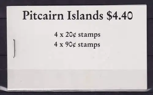 Pitcairn Islands 1990 Markenheftchen zu $4.40 postfrisch **