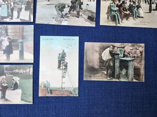 Berlin um 1909 BERLINER TYPEN  Lot 23 verschiedene Ansichtskarten 