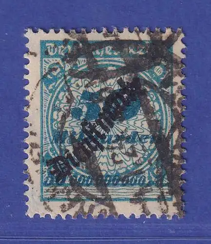 Dt. Reich 1923 Dienstmarke 50 Mrd. Mark  Mi.-Nr. 88 gestempelt gpr. INFLA 