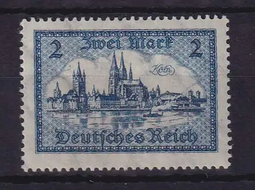 Dt. Reich 1924 Bauwerke 2 Mark Mi.-Nr. 365X ungebraucht *