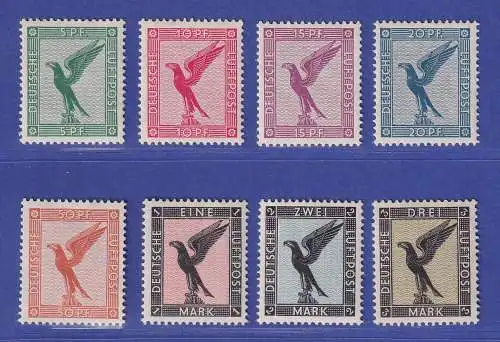 Dt. Reich 1926 Flugpostmarken Adler Mi.-Nr. 378-384 ungebraucht *