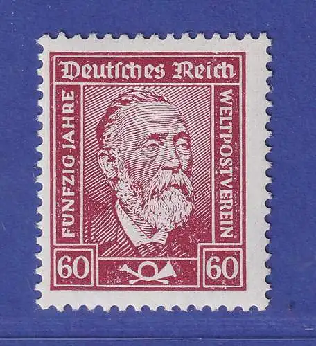 Dt. Reich 1924 Weltpostverein Heinrich v. Stephan Mi.-Nr. 362y postfrisch **