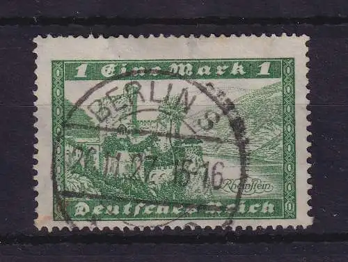 Dt. Reich 1924 Bauwerke 1 Mark  Mi.-Nr. 364Y  O BERLIN