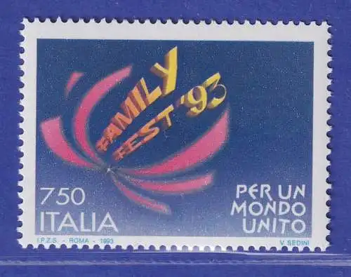 Italien 1993 FAMILY FEST `93, Rom  Mi-Nr. 2282 **