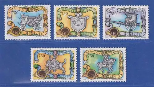 Italien 1993 Das Geschlecht der Taxis in der Postgeschichte Mi-Nr. 2294-98 A **