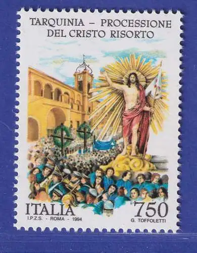 Italien 1994 Aufstehungsprozession, Tarquinia  Mi-Nr. 2318 **